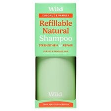 Wild Coconut & Vanilla Natural Refillable Shampoo Strengthen & Repair 350ml