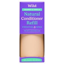 Wild Coconut & Vanilla Natural Conditioner Refill Strengthen & Repair 350ml