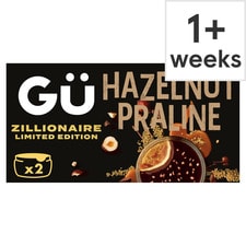 Gu Hazelnut Praline Zillionaire Cheesecake 2X86.5G