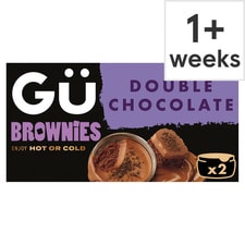 Gu Double Chocolate Brownie Dessert 2X79g