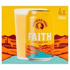 Northern Monk Faith Hazy Pale Ale 4x330ml cans