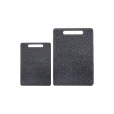 Tesco Plastic Granite Chopping Boards 2 Pack