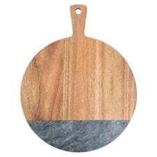 Go Cook Acacia Marble Paddle Board 30Cm