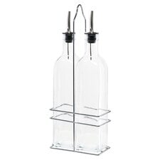 Tesco Oil & Vinegar Glass Cruet Set