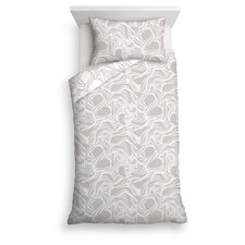 Tesco Abode Swirl Duvet Set Single