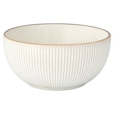 Fox & Ivy Beam Cereal Bowl Cream