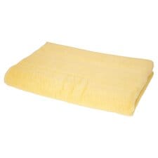 Tesco Yellow Supersoft Cotton Bath Sheet