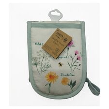 Tesco Wwf Wildflower Double Oven Glove