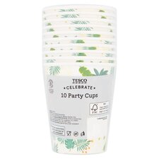 Tesco Dinosaur Cup 10 Pack