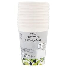 Tesco Football Cup 10 Pack