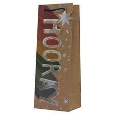 Tesco Kraft Hooray Bottle Bag