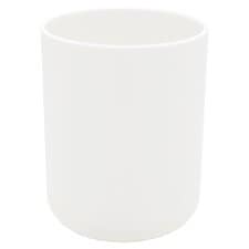 Tesco White Plastic Tumbler