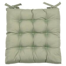 Tesco Sage Green Seat Pad