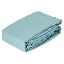 Tesco Marine Blue 100% Cotton Fitted Sheet Double