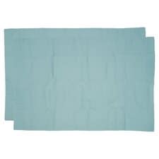 Tesco Marine Blue 100% Cotton Pillowcase Pair