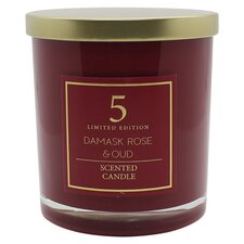 F&F Home Timeless Scented Candle Damask Rose & Oud 300G