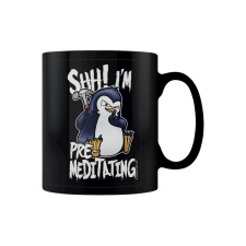 Psycho Penguin Shh! I´m Pre-Meditating Mug - Black/White - One Size