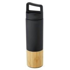 Avenue Torne Stainless Steel 540ml Bottle - Solid Black - One Size