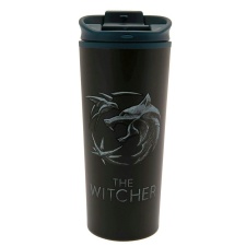 The Witcher Metal Travel Mug - Black - One Size