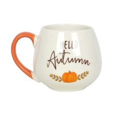 Something Different Hello Autumn Pumpkin Mug - Off White - One Size