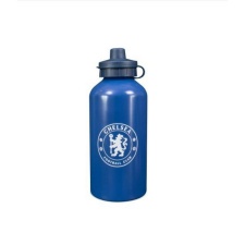 Chelsea FC Matte Aluminium Water Bottle - Royal Blue/White - One Size