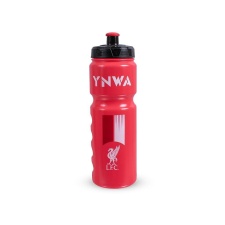 Liverpool FC YNWA Plastic Water Bottle - Red/Black/White - One Size