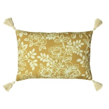 Paoletti Somerton Floral Cushion Cover - Honey - One Size