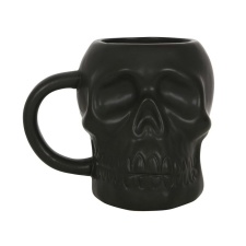 Something Different Dark Matter Skull Halloween Mug - Black - One Size