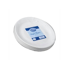 Essential Housewares Disposable Plates (Pack of 35) - White - One Size