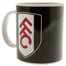 Fulham FC Half Tone Mug - Black/White - One Size