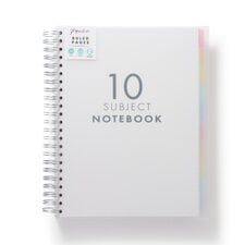 Paperchase Rainbow A4 10 Subject Notebook