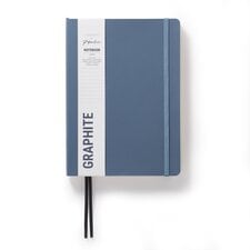 Paperchase Agenzio Large Graphite Ruled Notebook