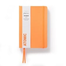 Paperchase Agenzio Medium Atomic Ruled Notebook