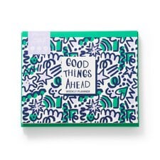 Paperchase Artful Scribble Weekly Desk Planner - HelloSupermarket