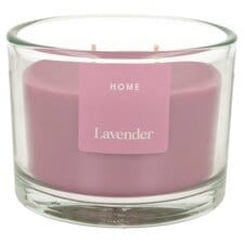 TESCO LAVENDER CANDLE 300G