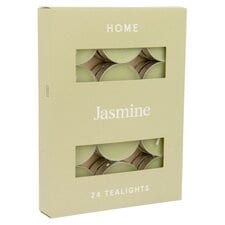 TESCO JASMINE TEALIGHTS 24PK