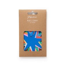 Paperchase Cosmic Christmas 5 Pack Star Gift Tags