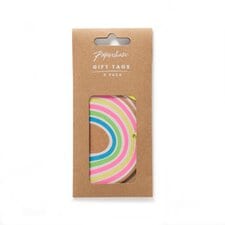 Paperchase Neon Christmas 5 Pack Gift Tags