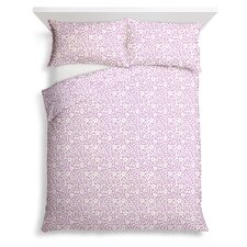 Tesco Lilac Floral Duvet Set Double