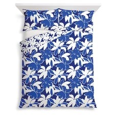 Tesco Marrakech Blue Floral Duvet Set Double