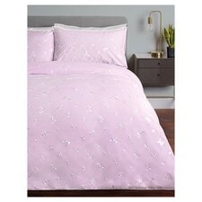 FOX & IVY EMB FLORAL DUVET SET DOUBLE