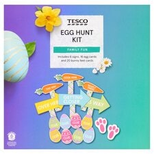 TESCO EASTER EGG HUNT KIT 