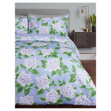 F&I Marrakech Hydrangea King Duvet Set