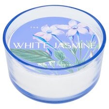 F&F Home Floral Large Candle White Jasmine 430G