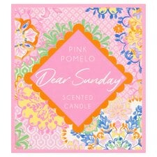 TESCO DEAR SUNDAY PINK POMELO CANDLE 125G