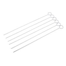 TESCO 6 METAL SKEWERS