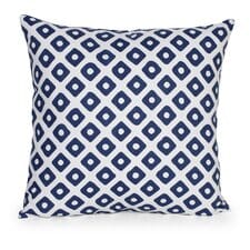 Tesco Blue Geo Cushion