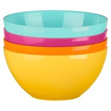 Tesco Rainbow Bowls 4 Pack