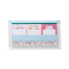 Paperchase Terrazzo Cats Set of 3 Mini List Pads