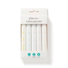 Paperchase Ombre 5pk Highlighters